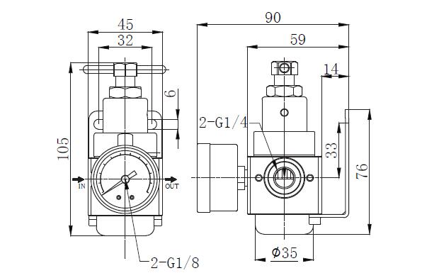 DR不锈钢调压阀